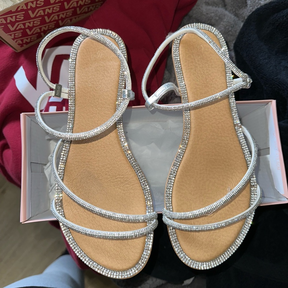 Rhinestone diamond sandles